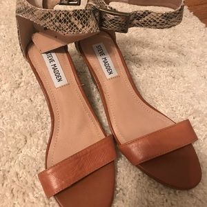 Brand new Steve Madden wedges size: 6.5
